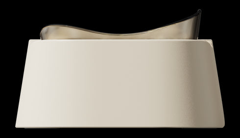 Wave Elevated Pet Food and Water Bowl Duo